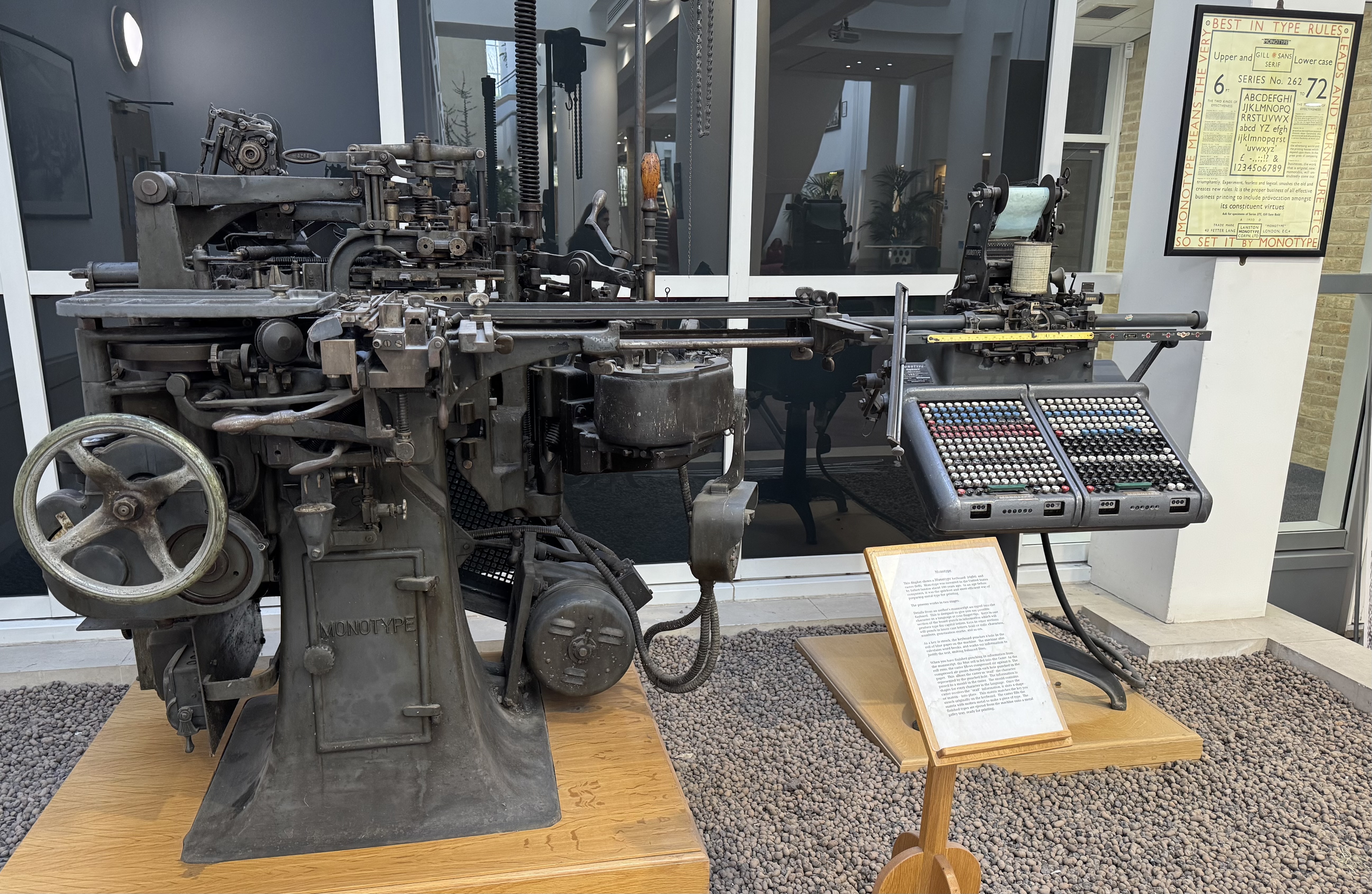 A monotype machine